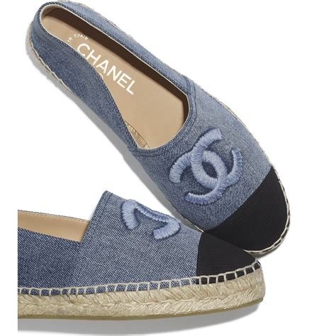 denim chanel espadrilles|authentic chanel espadrilles.